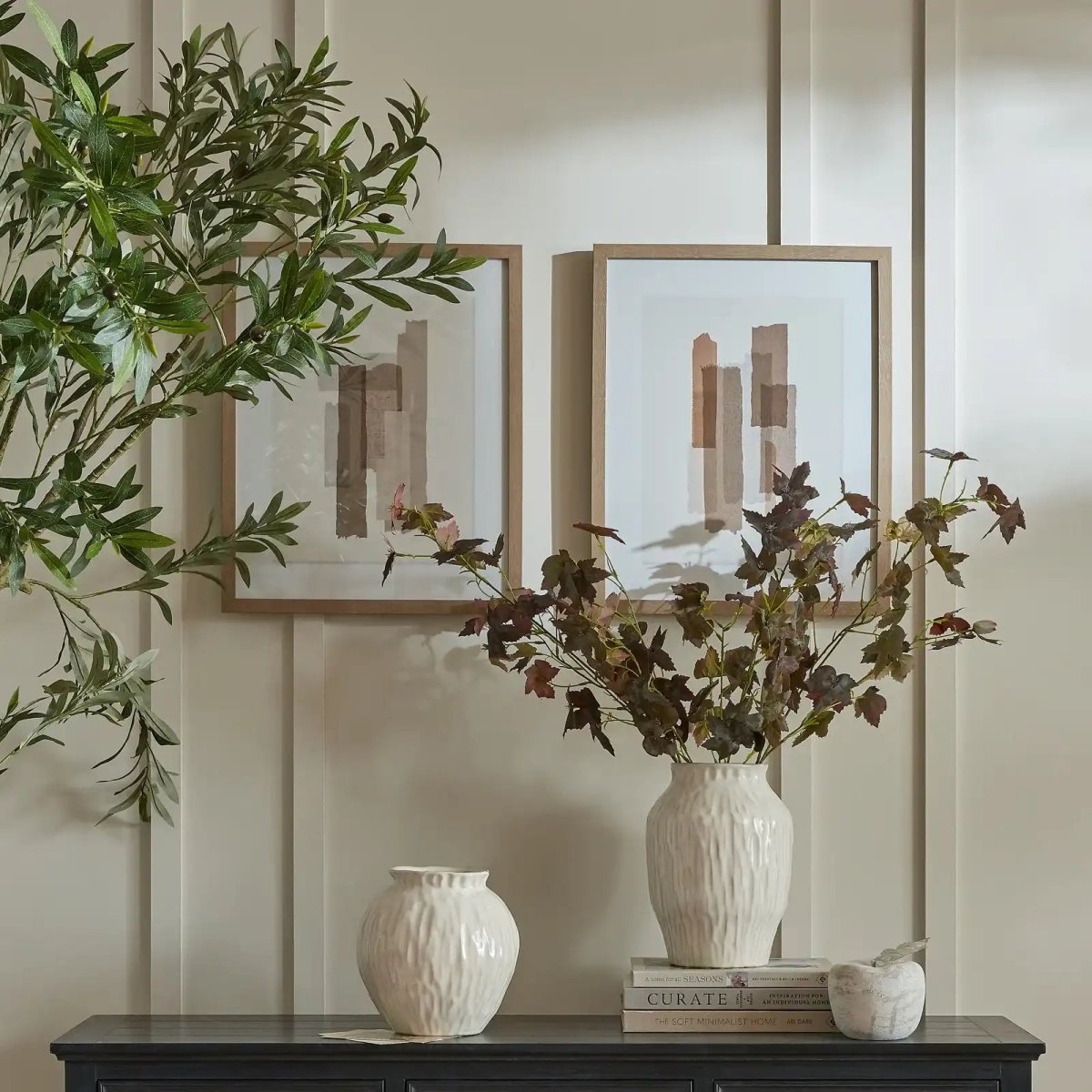Terran Art Mounted In Wooden Frame - Price Crash Furniture