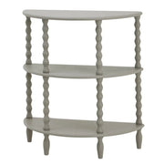 The Camden Collection Half Moon 3 Tier Table - Price Crash Furniture