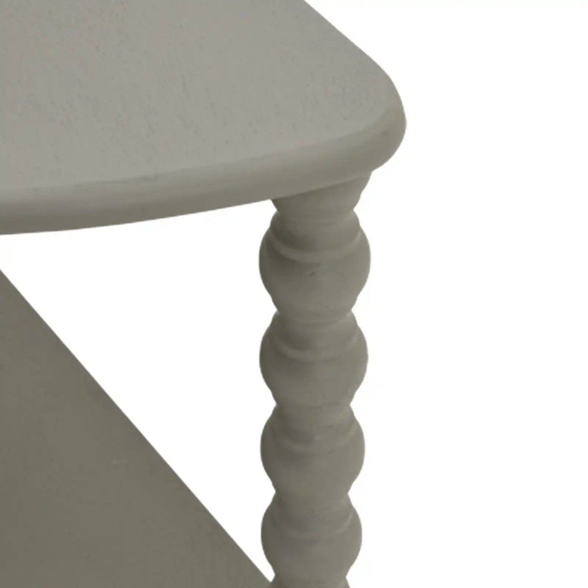 The Camden Collection Half Moon 3 Tier Table - Price Crash Furniture