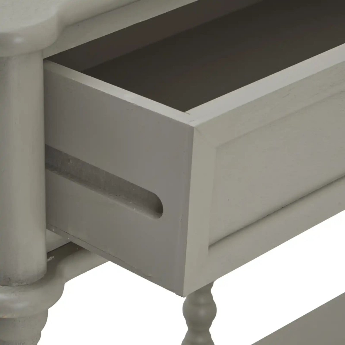The Camden Collection Large 120cm Two Drawer Console Table - Price Crash Furniture