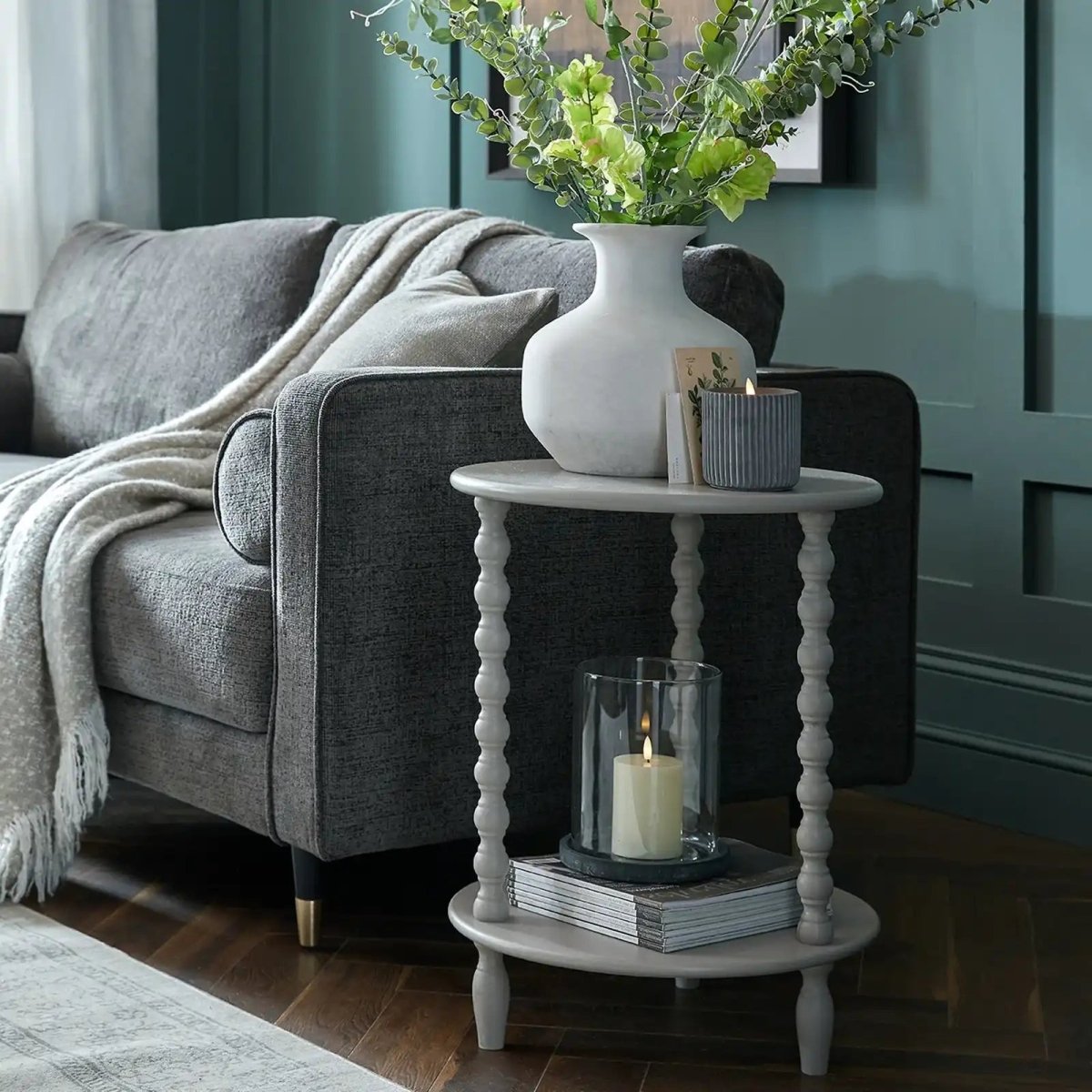 The Camden Collection Round Side Table - Price Crash Furniture