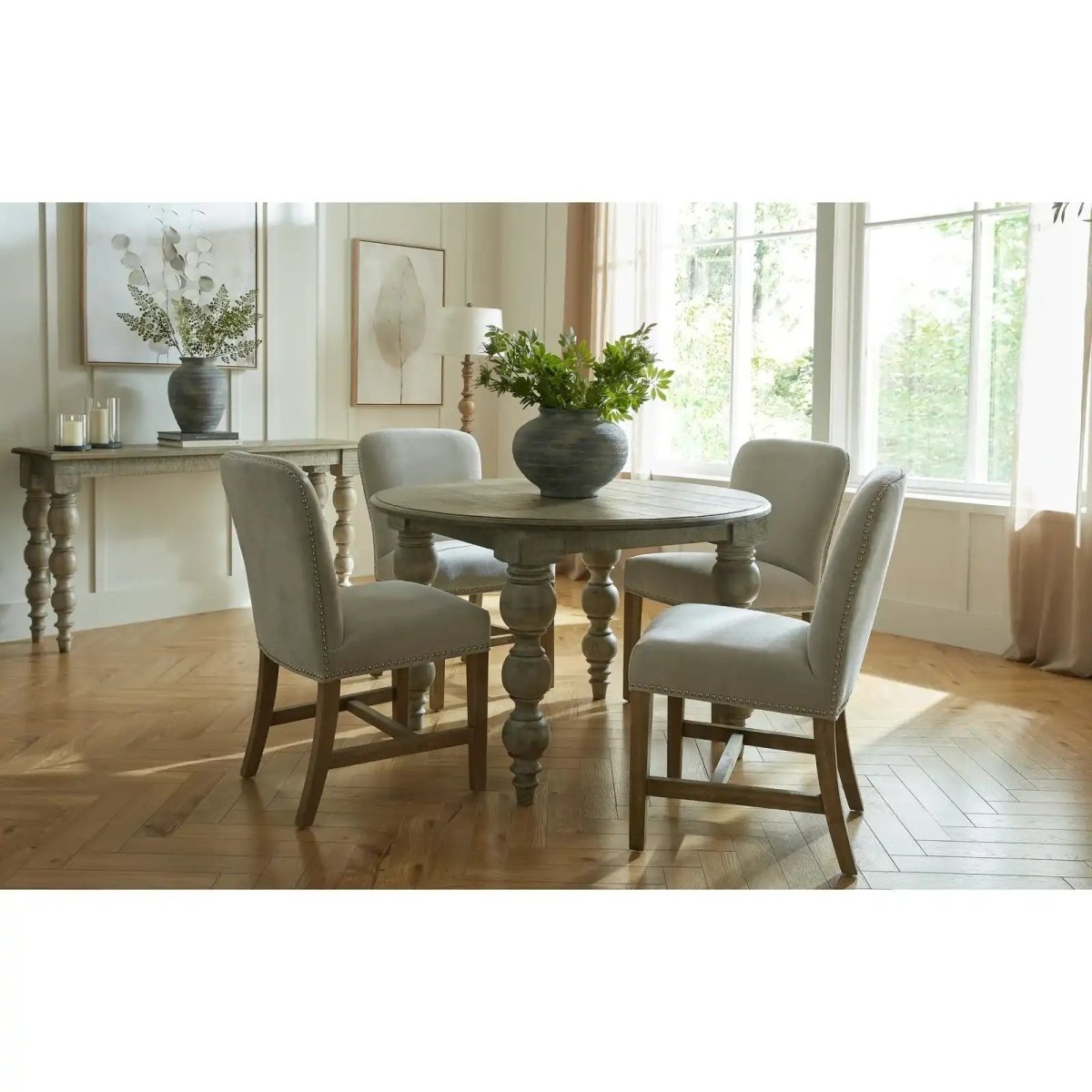 The Rutland Collection Round Dining Table - Price Crash Furniture