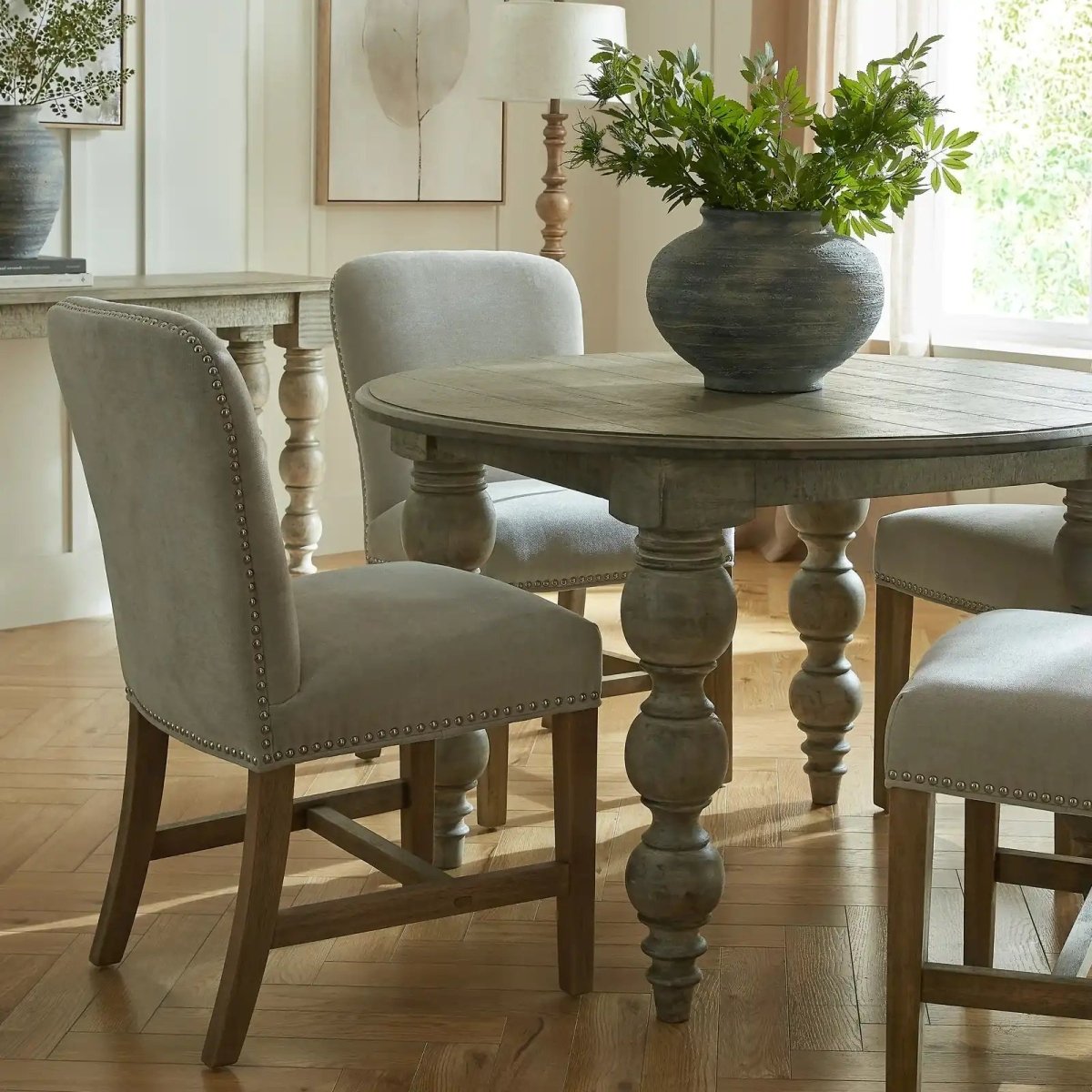 The Rutland Collection Round Dining Table - Price Crash Furniture
