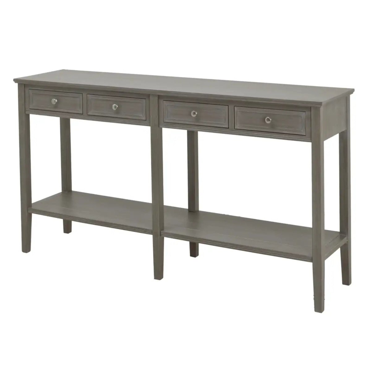 The Serene Collection Long Four Drawer Console Table - Price Crash Furniture