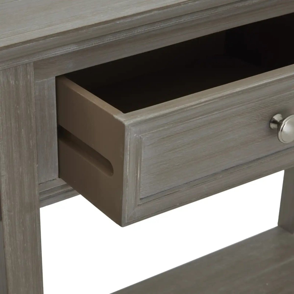 The Serene Collection Long Four Drawer Console Table - Price Crash Furniture