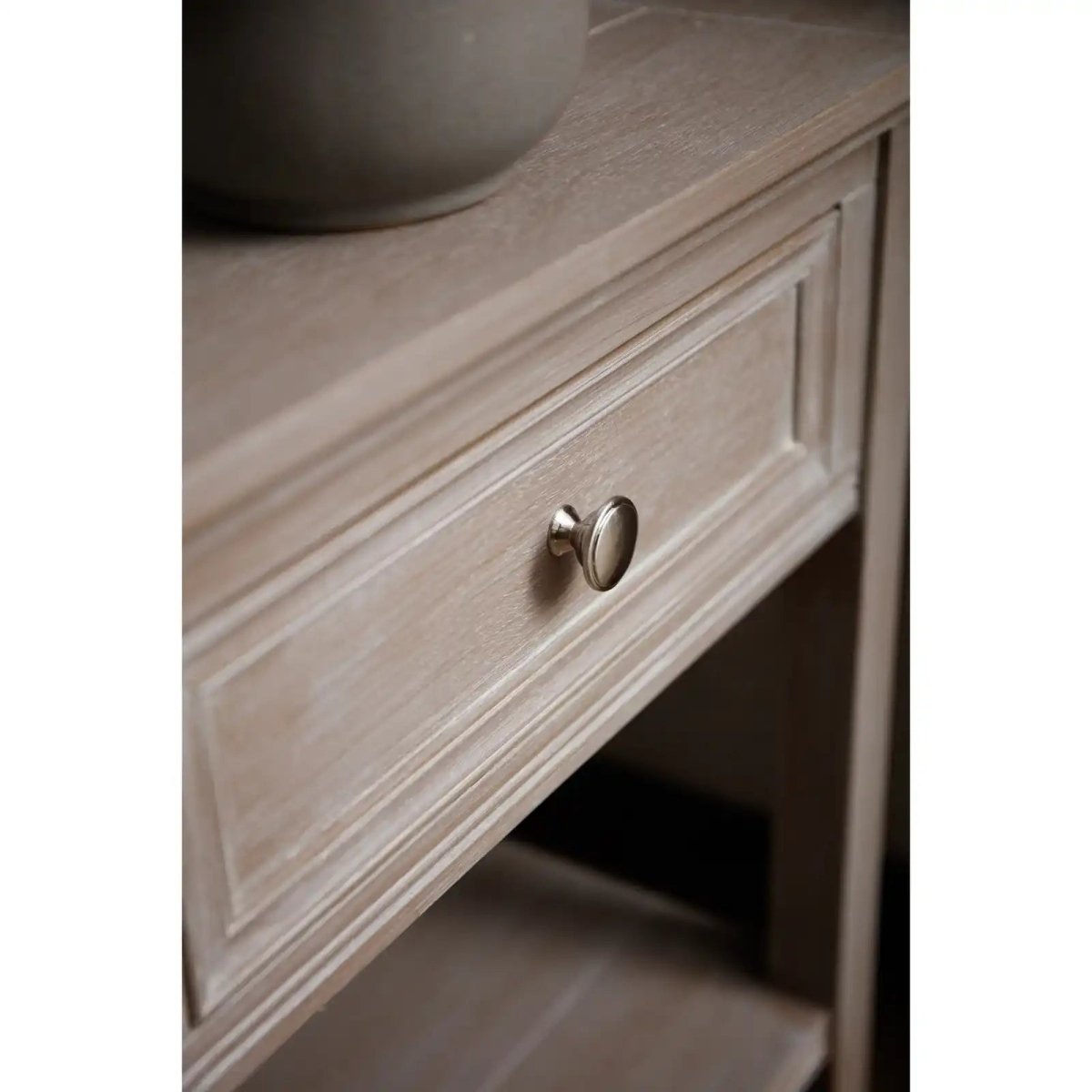 The Serene Collection One Drawer Side Table - Price Crash Furniture
