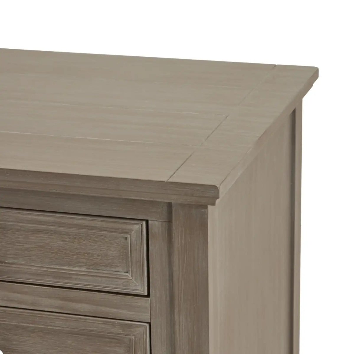 The Serene Collection Three Drawer Bedside Table - Price Crash Furniture