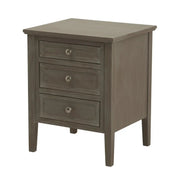 The Serene Collection Three Drawer Bedside Table - Price Crash Furniture