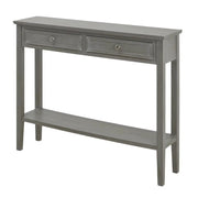 The Serene Collection Two Drawer Console Table - Price Crash Furniture