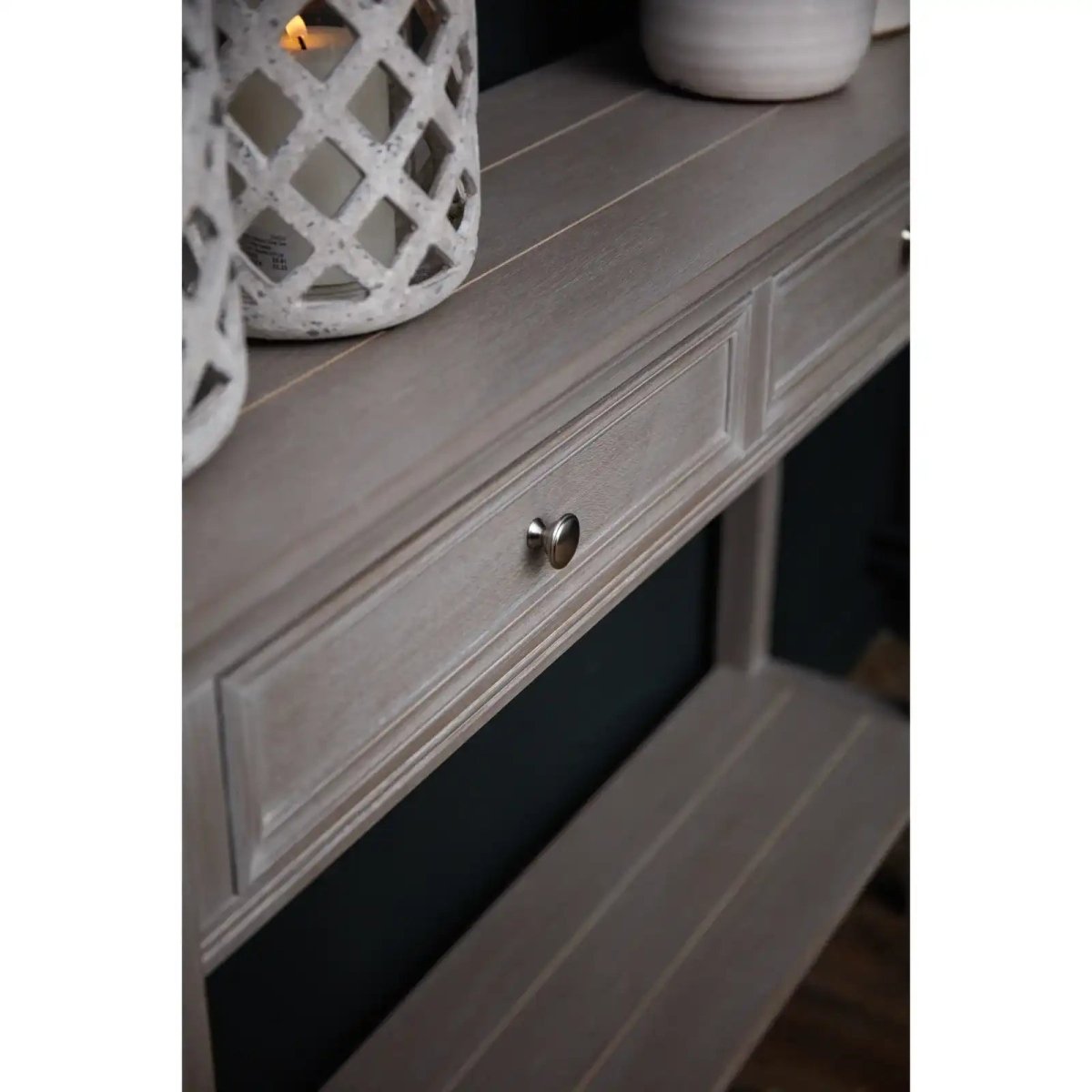 The Serene Collection Two Drawer Console Table - Price Crash Furniture