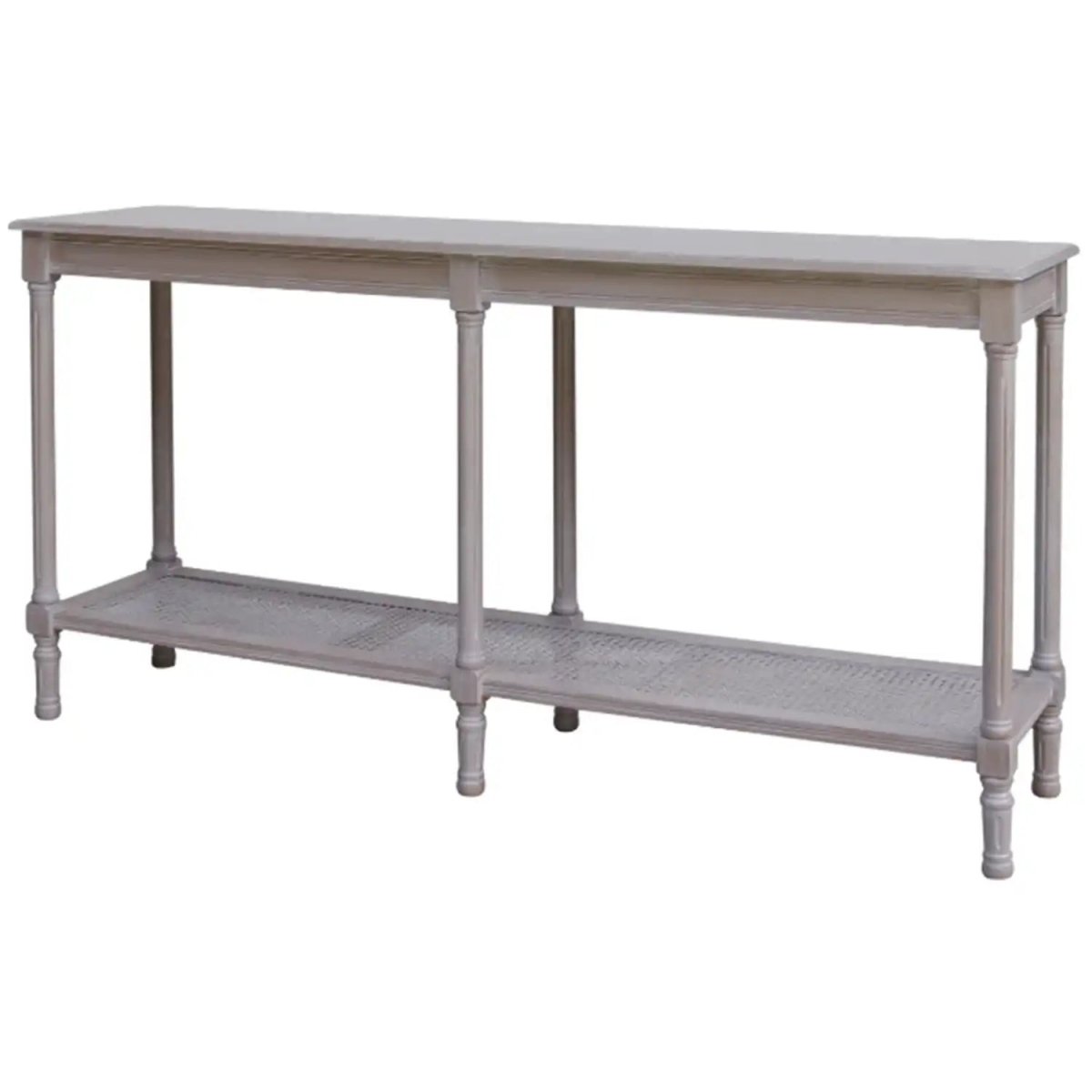 The Serene Rattan Collection Large Console Table - Price Crash Furniture
