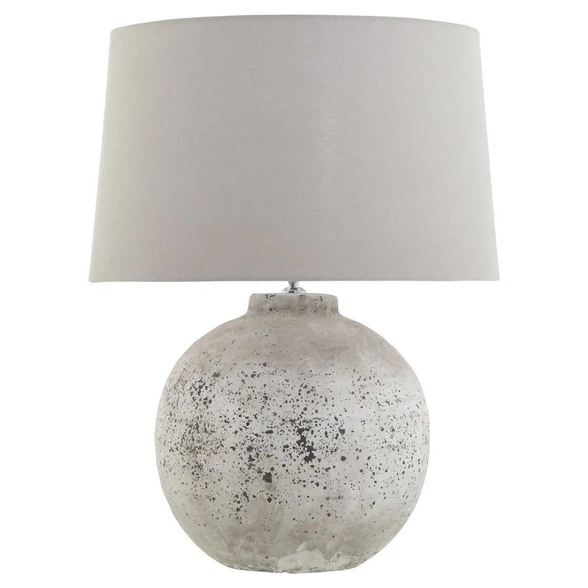 Tiber Large Stone Ceramic Lamp - Price Crash Furniture