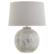 Tiber Large Stone Ceramic Lamp - Price Crash Furniture