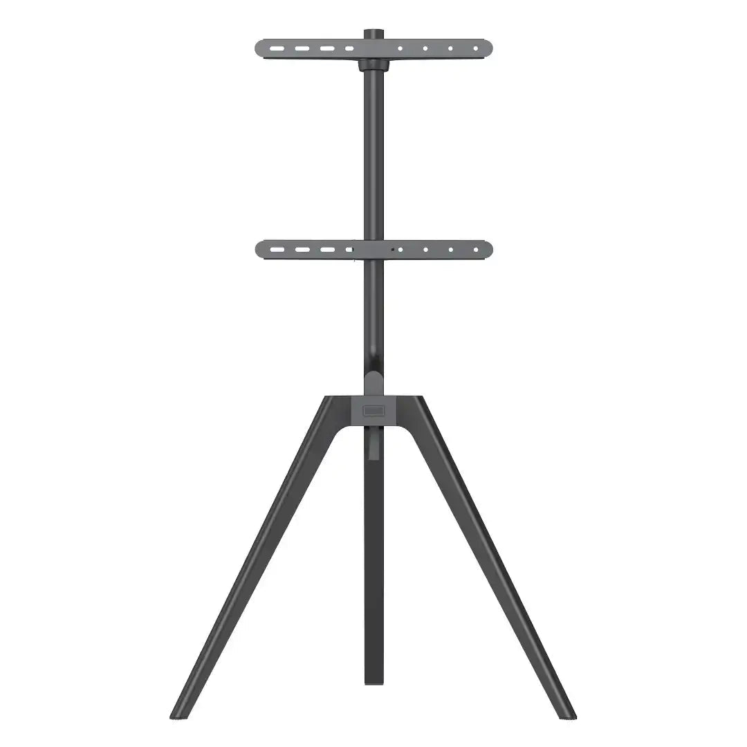 Tripod Floor TV Stand in Black - Price Crash Furniture