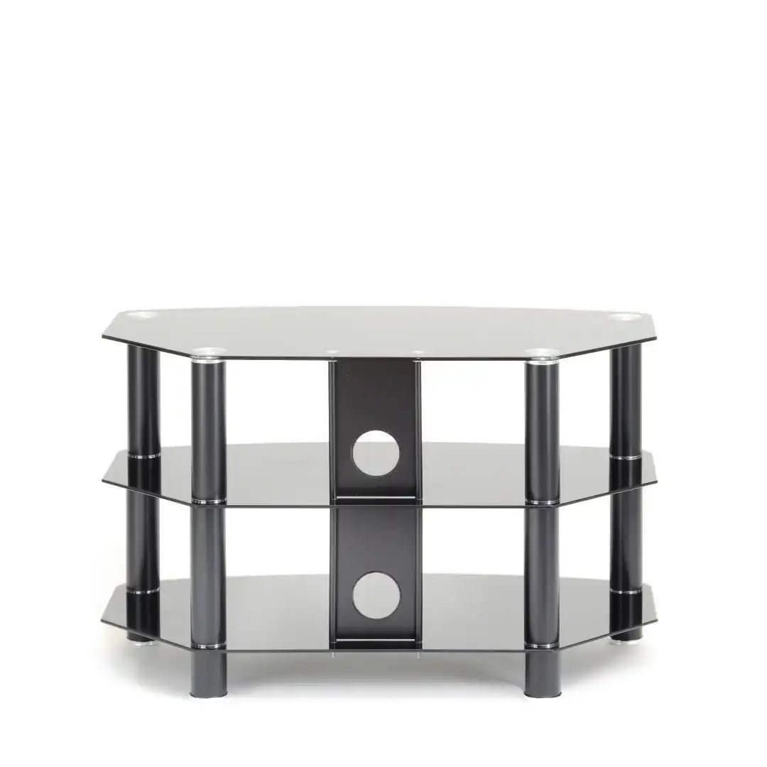 Vantage TV Stand in Black, 800 mm - Price Crash Furniture