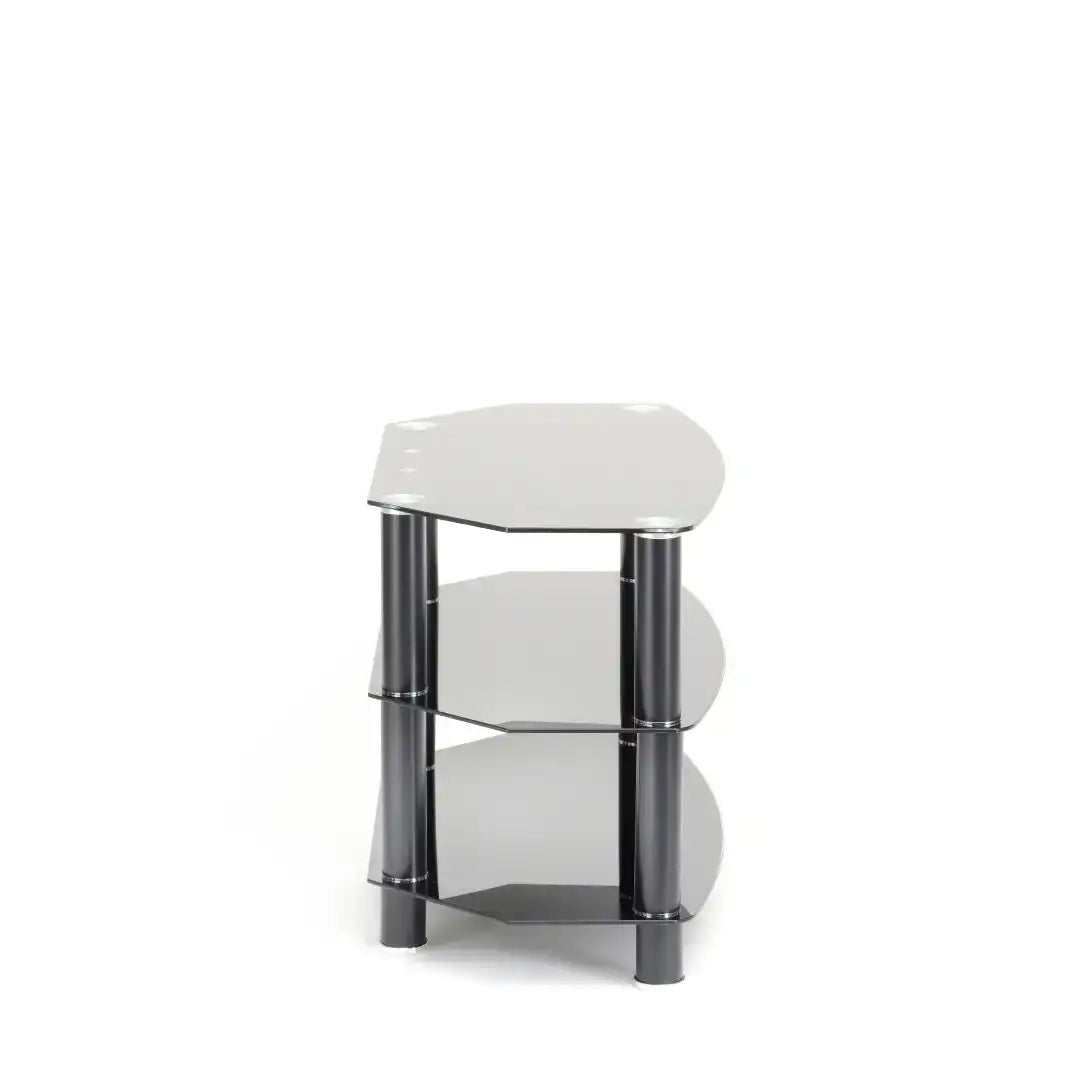 Vantage TV Stand in Black, 800 mm - Price Crash Furniture