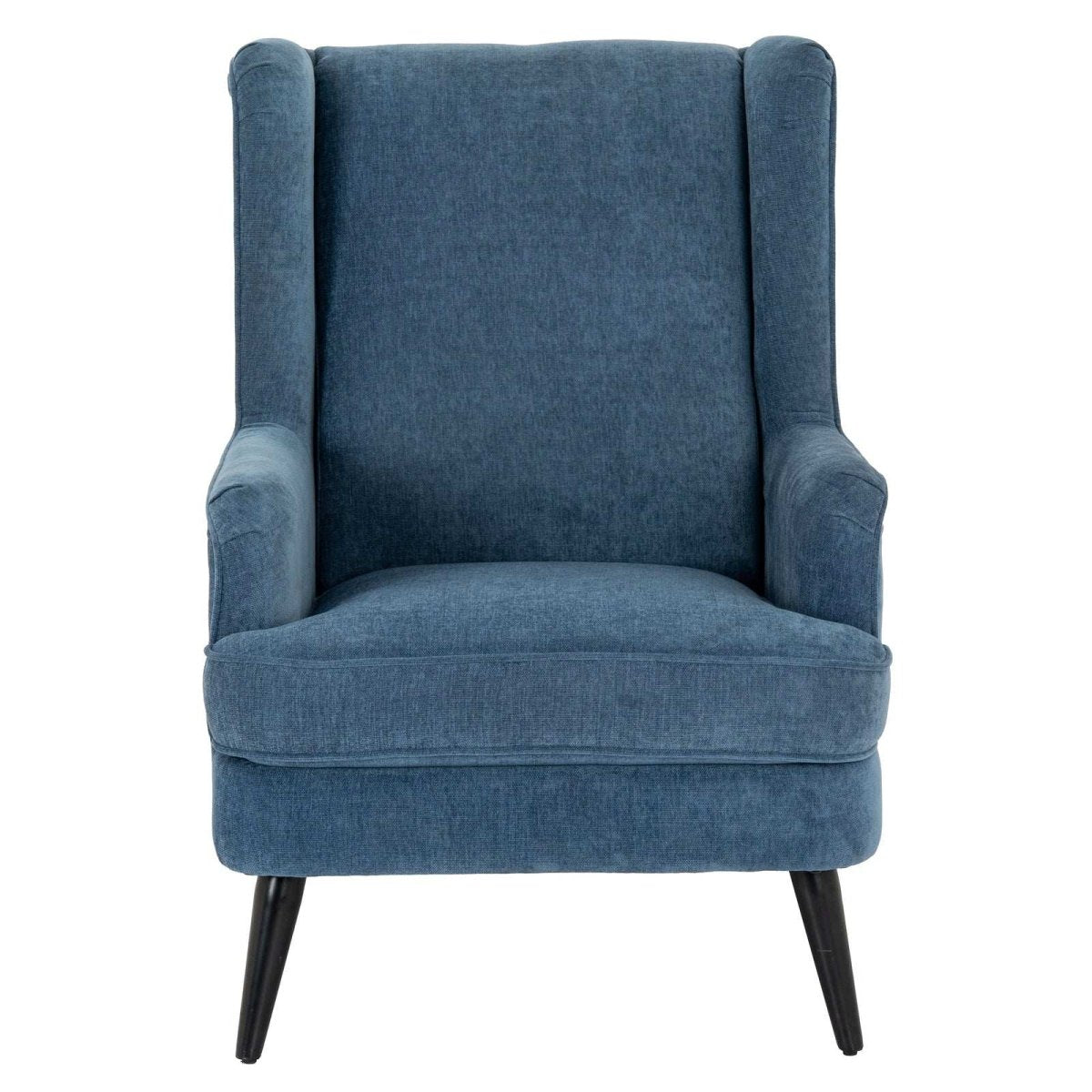 Vellis Blue Wingback Armchair - Price Crash Furniture