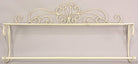 Cream Scroll Towel Rail And Shelf - Price Crash Furniture