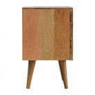 Lille 2 Drawer Bedside - Price Crash Furniture