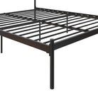 Aaron Black Metal UK King Size Bed (USA Queen Size) by Dorel - Price Crash Furniture