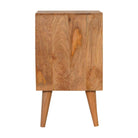 Acadia Teal Bedside Table Unit - Price Crash Furniture