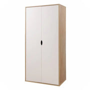 Alton 2 Door Wardrobe in Sonoma oak and White by TAD - Price Crash Furniture