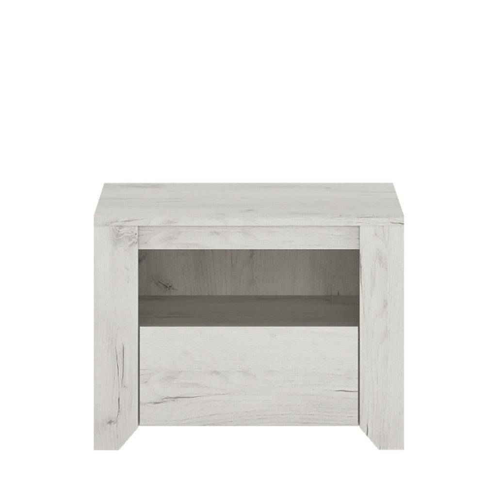 Angel 1 Drawer Bedside Cabinet - Price Crash Furniture