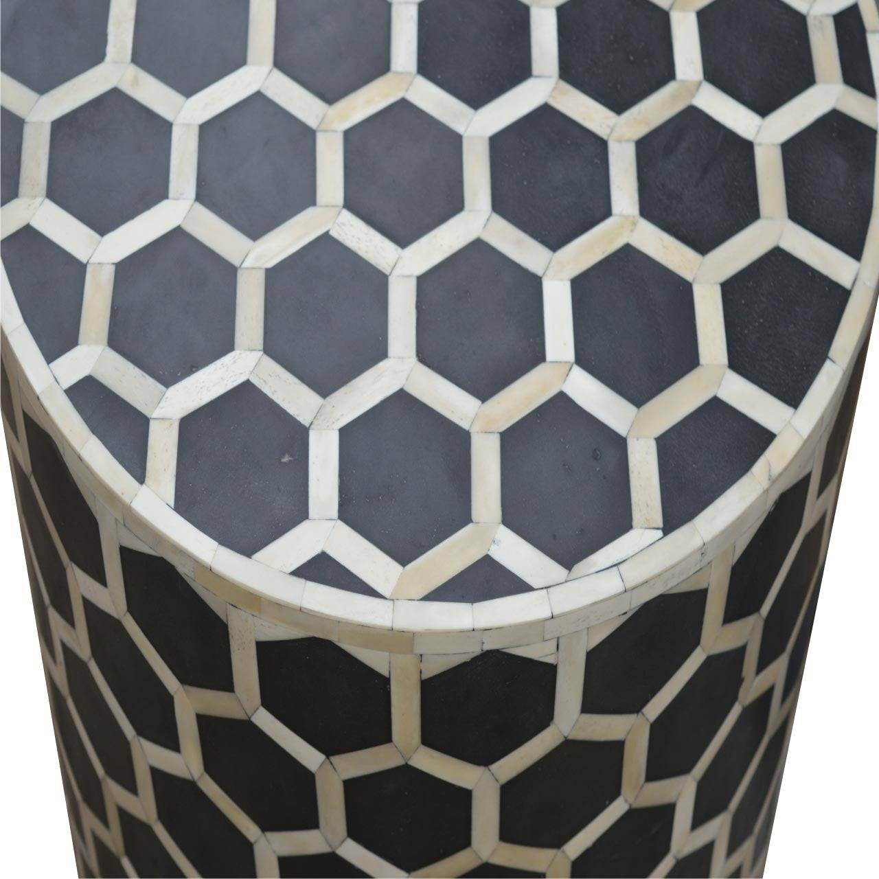 ArtHaus Collection Bone Inlay Stool - Price Crash Furniture