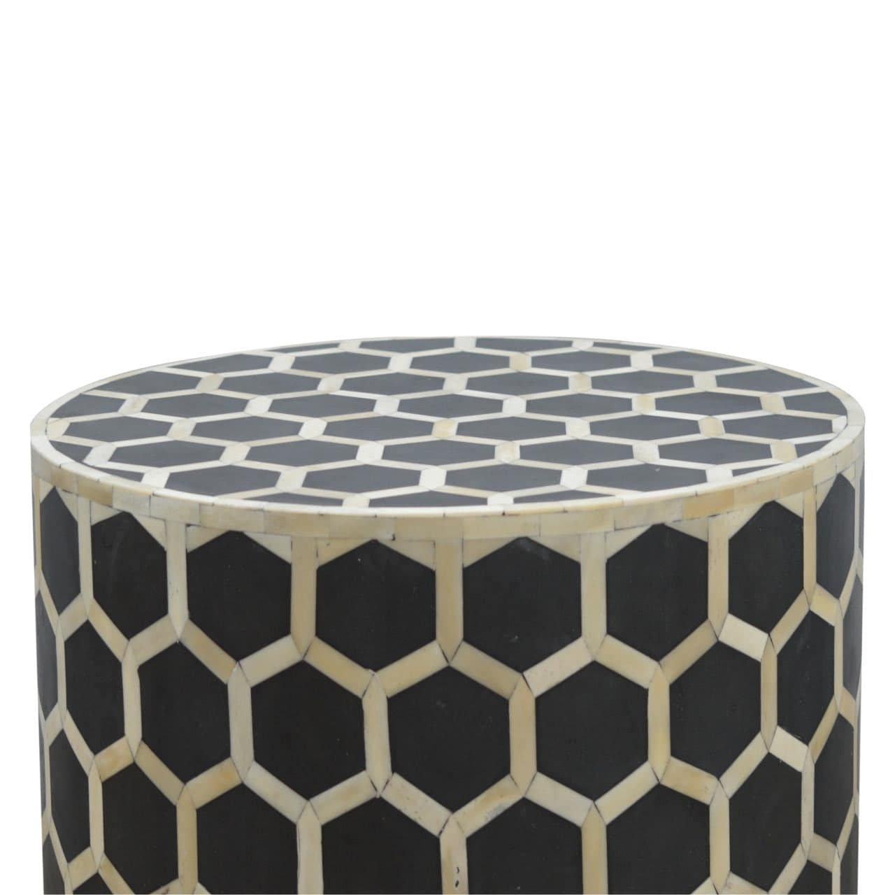 ArtHaus Collection Bone Inlay Stool - Price Crash Furniture