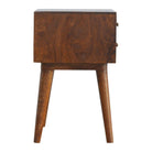 ArtHaus Collection Drawer Bedside Cabinet With Gold Wiring - Price Crash Furniture