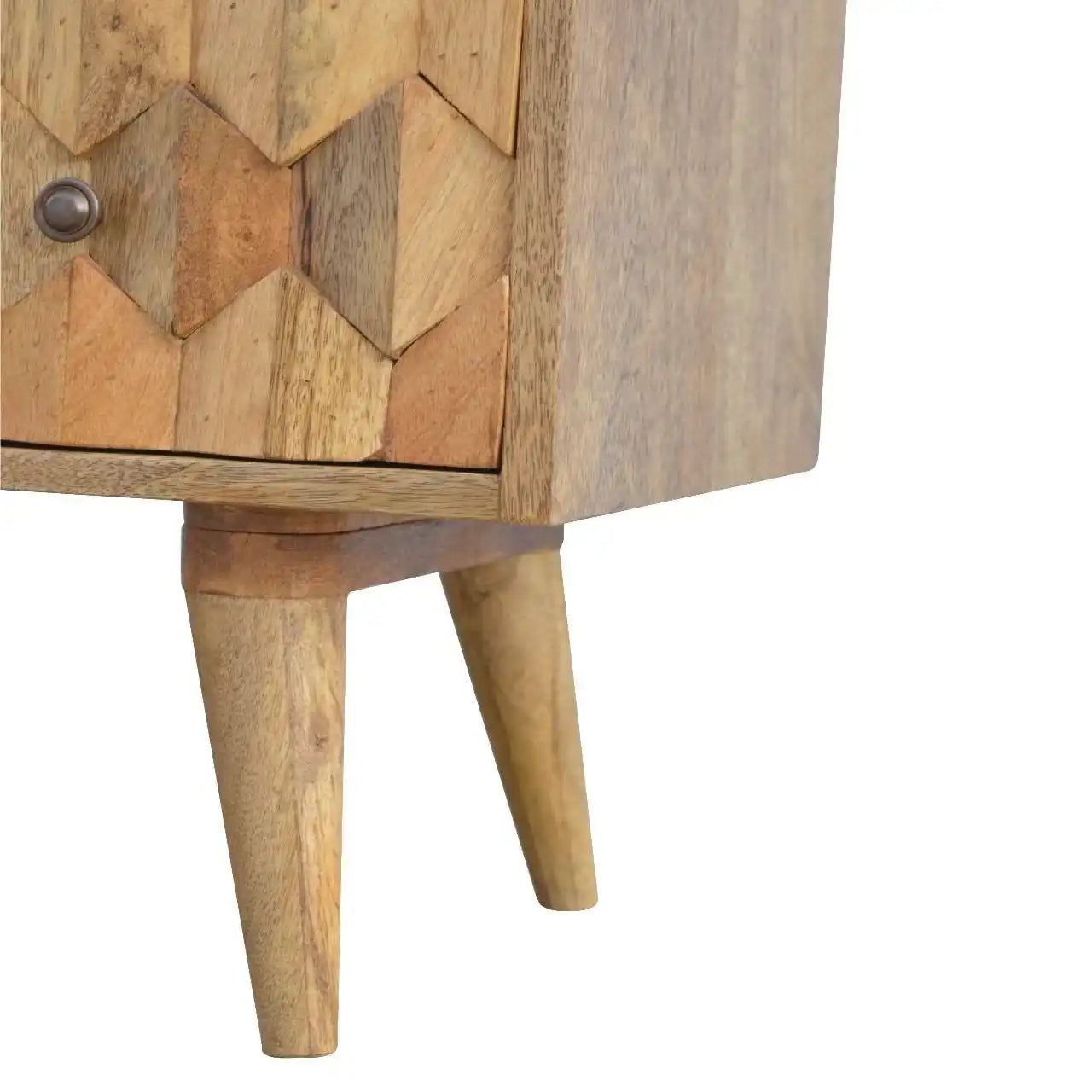 ArtHaus Collection Pineapple Carved 3 Drawer Cabinet - Price Crash Furniture