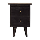 Ash black Bedside - Price Crash Furniture