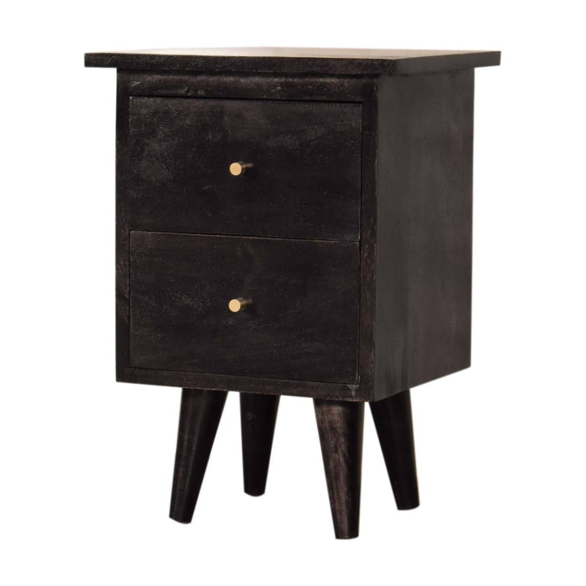 Ash black Bedside - Price Crash Furniture