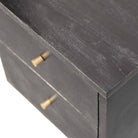 Ash black Bedside - Price Crash Furniture