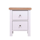 Astbury 2 Drawer Bedside Table / Side Table by TAD - Price Crash Furniture