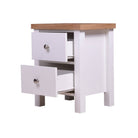 Astbury 2 Drawer Bedside Table / Side Table by TAD - Price Crash Furniture