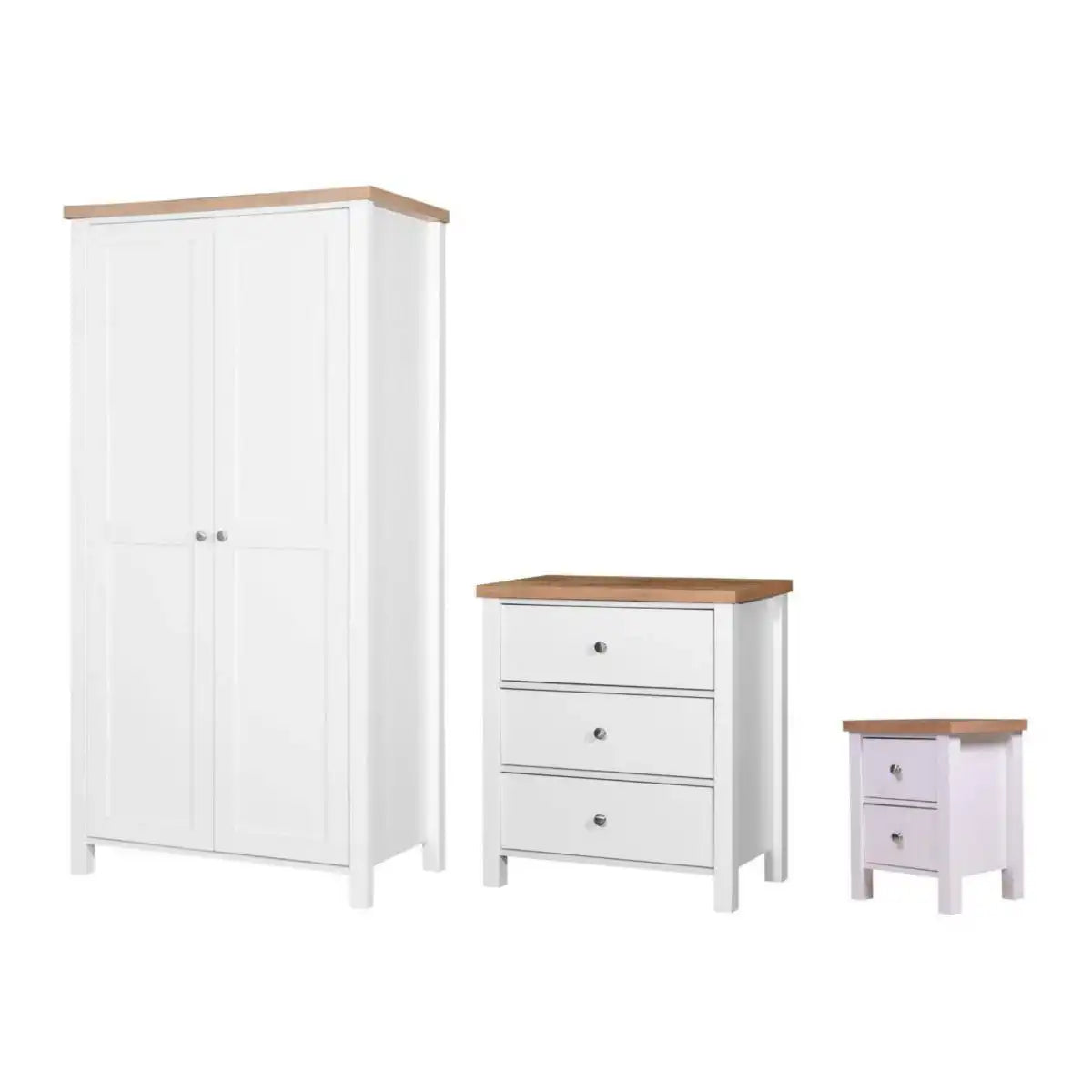 Astbury 3 Piece Bedroom Set by TAD (set a) - Price Crash Furniture