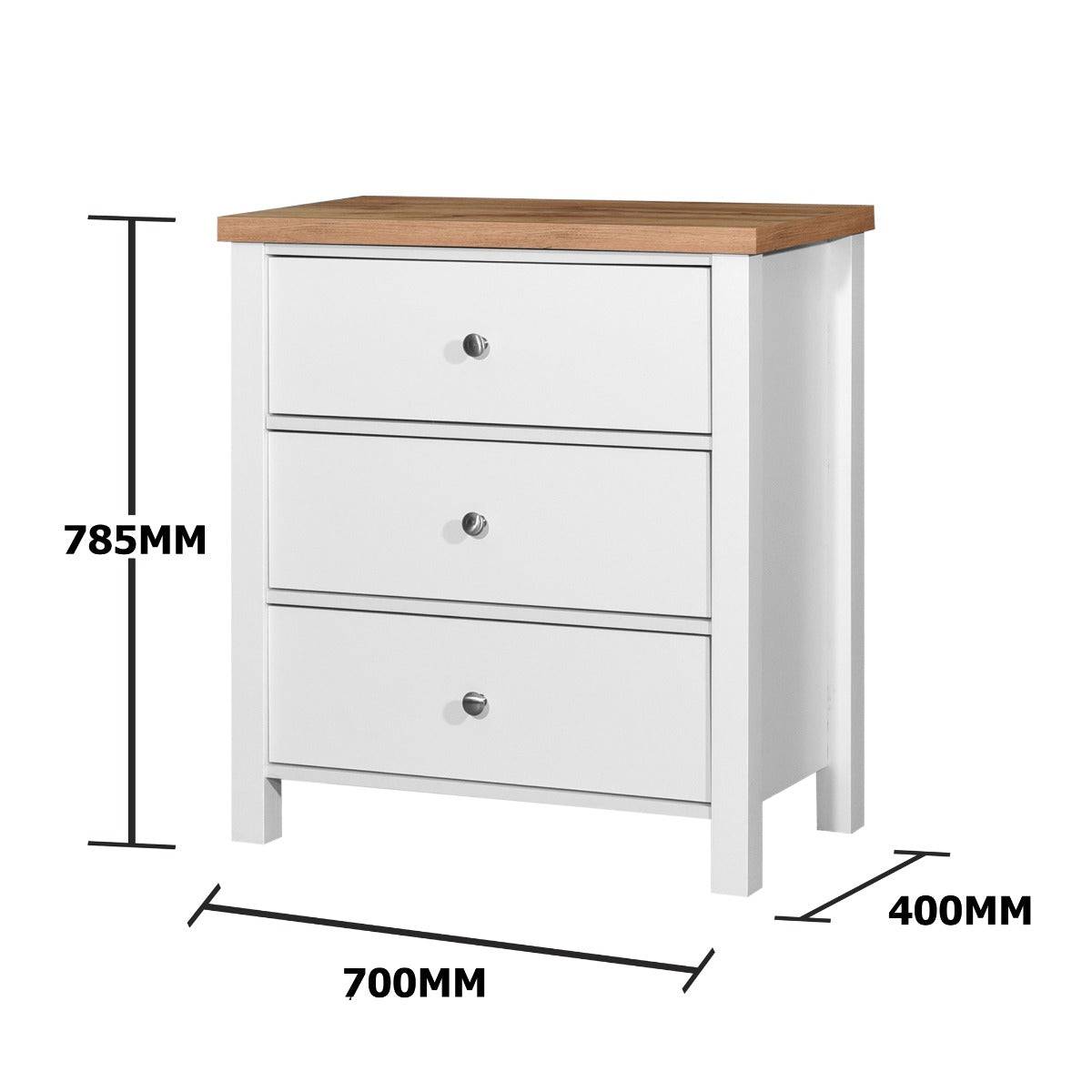 Astbury 3 Piece Bedroom Set by TAD (set a) - Price Crash Furniture