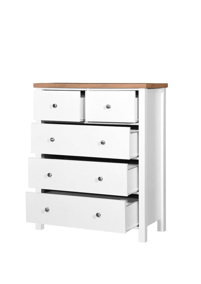 Astbury 5 Drawer Chest of Drawers by TAD - Price Crash Furniture