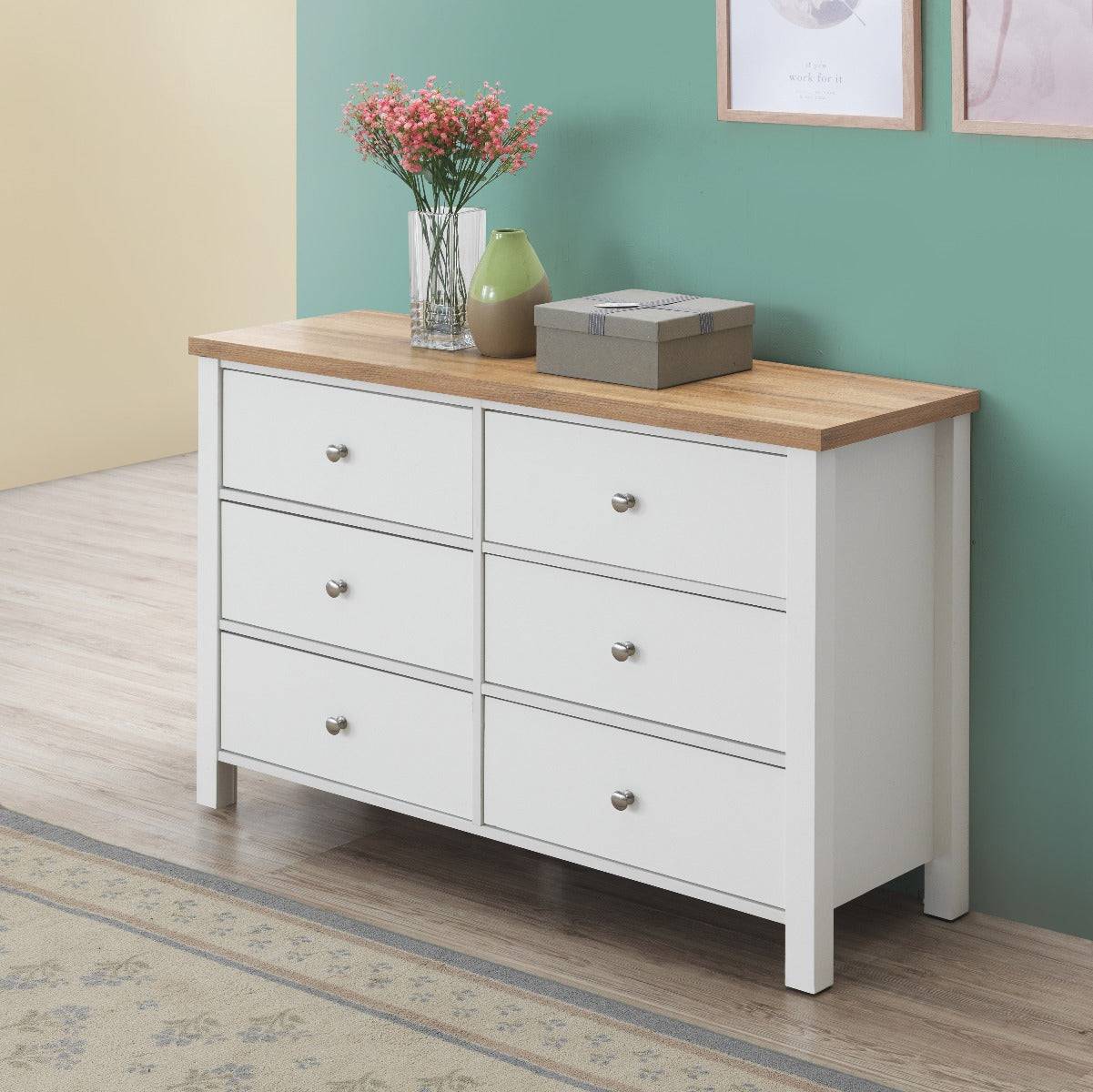 Astbury 6 Drawer Chest of Drawers by TAD - Price Crash Furniture