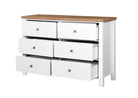 Astbury 6 Drawer Chest of Drawers by TAD - Price Crash Furniture