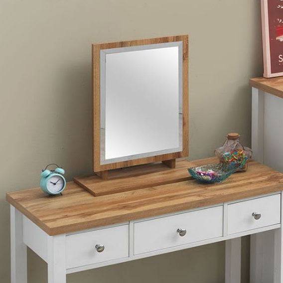 Astbury / Eaton Bevelled Vanity Mirror by TAD - Price Crash Furniture