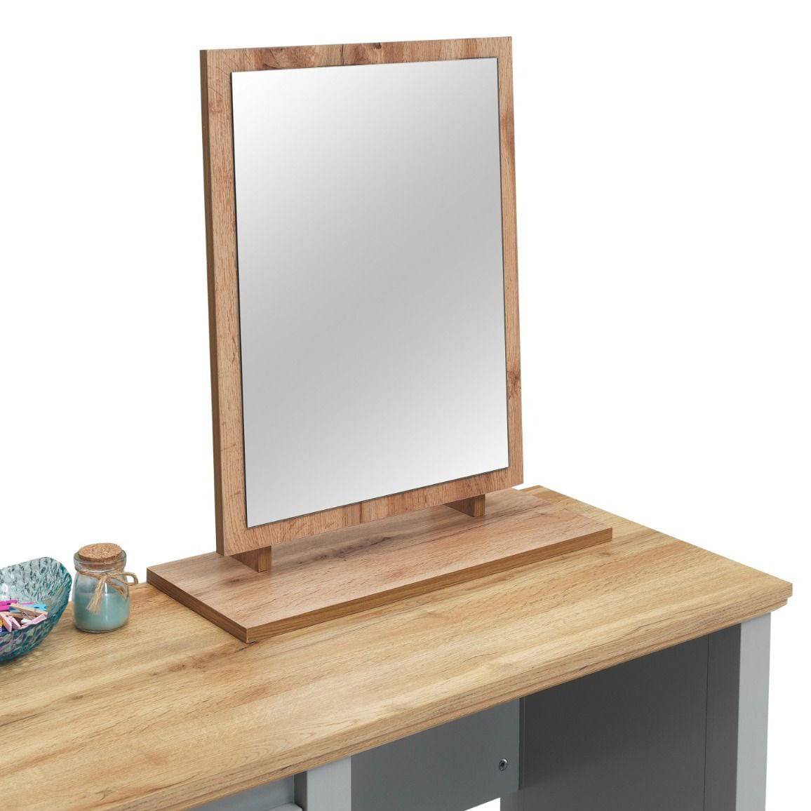 Astbury / Eaton Bevelled Vanity Mirror by TAD - Price Crash Furniture