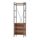 Claire Bedroom Open Wardrobe Riviera Oak - Price Crash Furniture