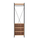 Claire Bedroom Open Wardrobe Riviera Oak - Price Crash Furniture