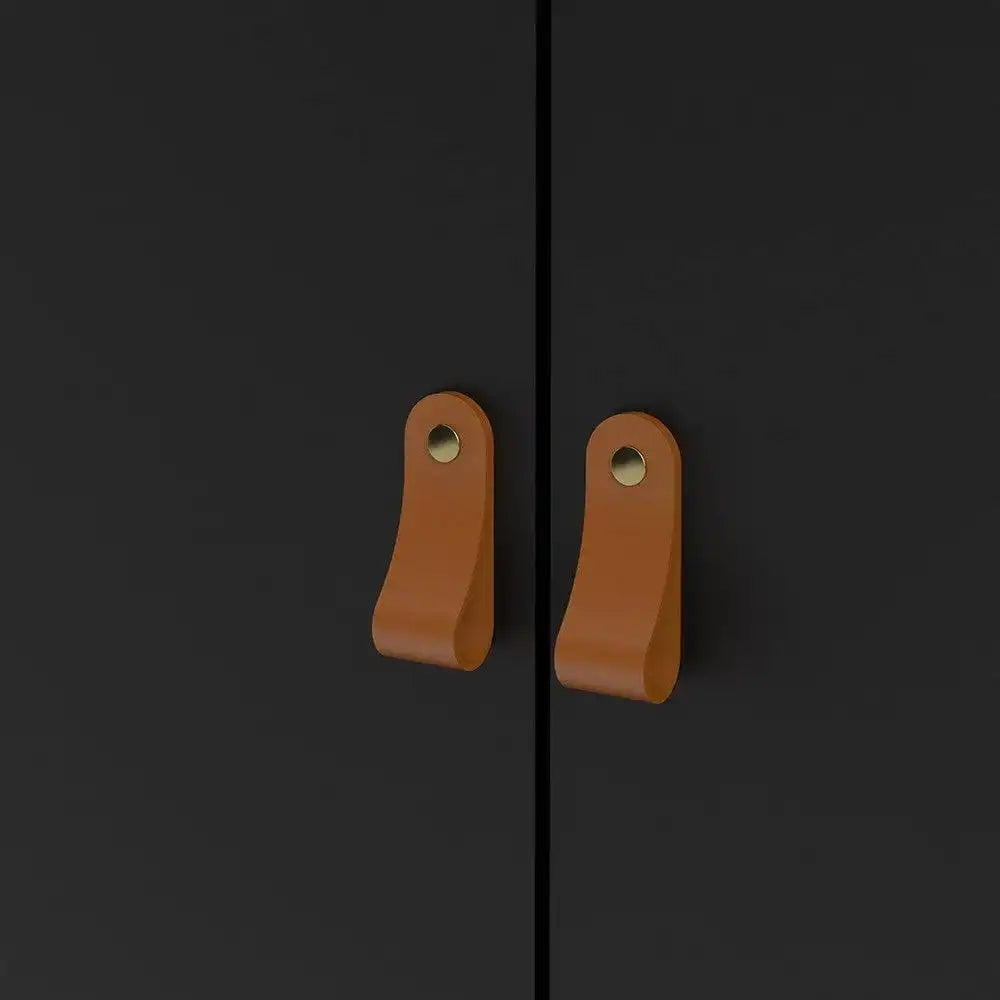 Barcelona Wardrobe with 3 Doors in Matt Black - Price Crash Furniture