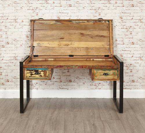 Baumhaus Urban Chic Laptop Desk / Dressing Table - Price Crash Furniture