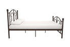 Bombay Metal Double Bed Frame in Bronze by Dorel - Price Crash Furniture