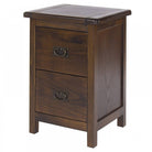 Boston 2 Drawer Petite Bedside Cabinet - Price Crash Furniture