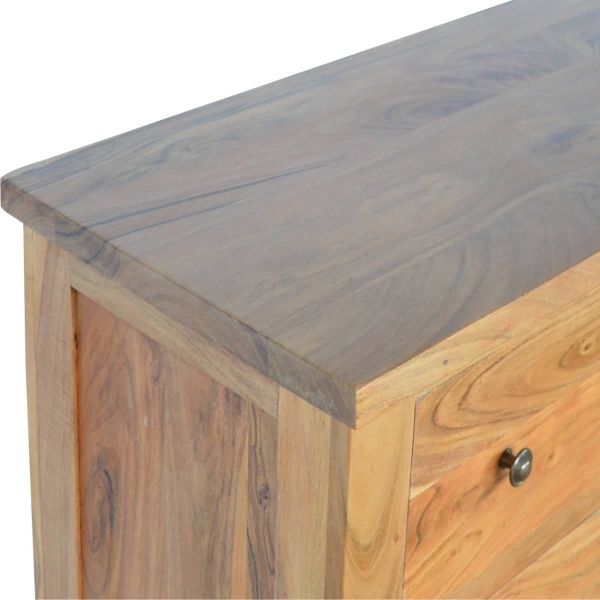 Boston 4 Drawer Mango Wood Chest of Drawers - Price Crash Furniture